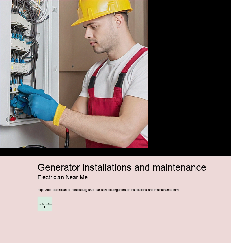 Generator installations and maintenance